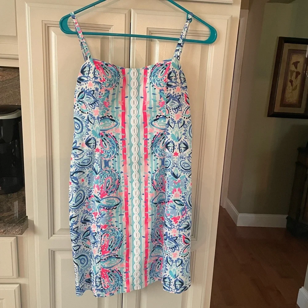 Lily Pulitzer Shelli Stretch Shift Dress - Picture 3 of 4